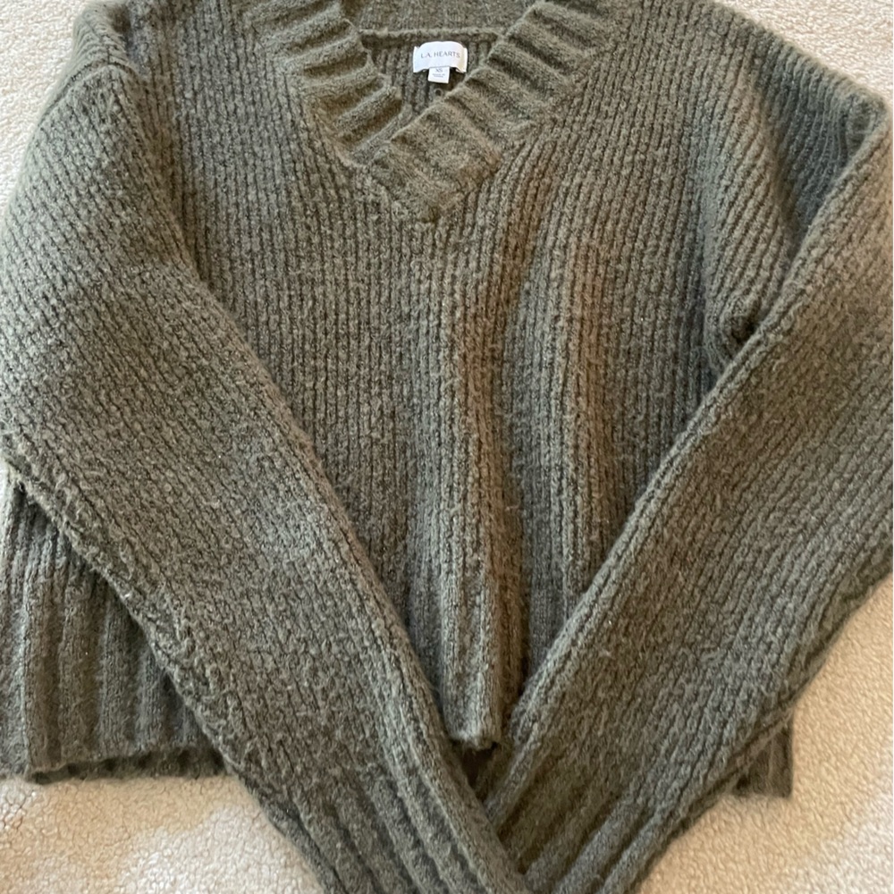 NWOT: PacSun Green Sweater - XS